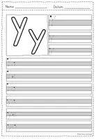 Vorschau - Arbeitsblätter - Buchstabeneinführung: Y - Seite 2