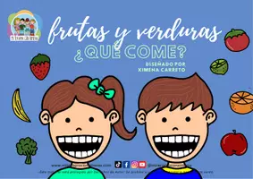 Vista previa - Manualidades / Dibujos para colorear - Estructuracion el niño la niña come - Portada