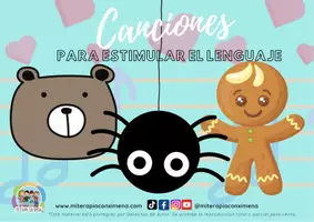 Vista previa - Manualidades / Dibujos para colorear - Canciones para estimular el lenguaje 2 - Portada
