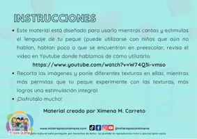 Vista previa - Manualidades / Dibujos para colorear - Canciones para estimular el lenguaje 2 - página 2
