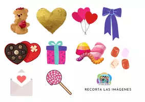 Vista previa - Hojas de trabajo - San valentin vocabulario - página 3