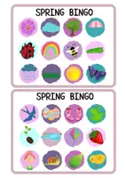 Aperçu - Jeux - Anglais : Bingo du printemps - SPRING BINGO - Page 2