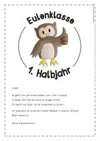 Vorschau - Anderer Materialtyp - Eulenklasse - 1. Halbjahreszeugnis in der 1. Klasse - Seite 3
