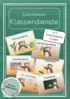 Vorschau - Poster - Eulenklasse - Klassendienste - Deckblatt