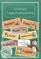 Vorschau - Poster - Eulenklasse - Tagestransparenz - Deckblatt