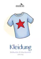 Vorschau - Fördermaterial/Inklusion - DaZ Wortschatz Kleidung - Bildkarten zur Sprachförderung - Bild-Wortkarten - DIN A4 - Deckblatt