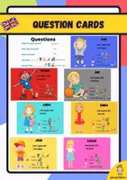 Vista previa - Juegos / Gamificación - WH Question Cards - Portada
