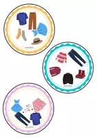 Vista previa - Unidades / Secuencias / Situaciones de Aprendizaje - Clothes Matching pairs - página 3