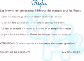 Aperçu - Apprentissages en autonomie - Système de points Barkley - Pack Licornes bleues PREMIUM - Page 3