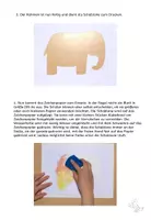 Vorschau - Mal- und Bastelvorlagen - Kunst Grundschule, Bunte Tiere schnelle Kunst auch für Vertretungsstunden - Seite 3