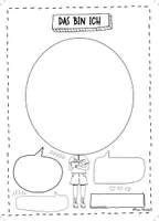 Vorschau - Spiele - DAS BIN ICH - lustiger Steckbrief mit Portrait zum Kennenlernen - Seite 1