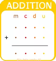 Aperçu - Apprentissages en autonomie - Sous-mains maths modulable CP->CM1 - Edition Jaune PREMIUM - Page 2