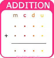 Aperçu - Apprentissages en autonomie - Sous-mains maths modulable CP -> CM1 - Edition Rose PREMIUM - Page 2