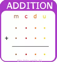 Aperçu - Apprentissages en autonomie - Sous-mains maths modulable CP-CM1 - Edition Violet PREMIUM - Page 2