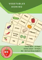 Vorschau - Spiele - Vegetables Domino - Deckblatt