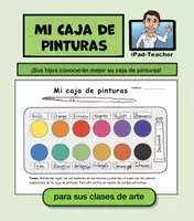 Vista previa - Hojas de trabajo - ARTE: Mi caja de pinturas (PDF) - Portada