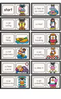 Vorschau - Spiele - Summer Activities - Dominoes - Seite 1