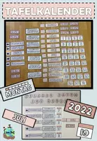 Vorschau - Fördermaterial/Inklusion - Tafelkalender - Classroom Management - DaZ / Deutsch - Deckblatt