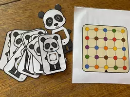 Aperçu - Jeux - jeu structuration spatiale : le panda - Page de couverture