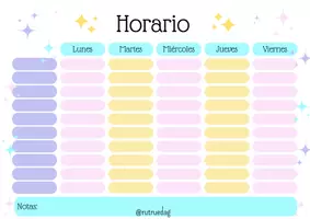 Vista previa - Refuerzo / NEE / Materiales de apoyo - Horarios - página 3