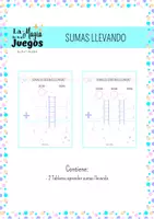 Vista previa - Unidades / Secuencias / Situaciones de Aprendizaje - Tablero de Sumas llevando - Portada