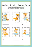 Vorschau - Arbeitsblätter - Verben Themenheft - Seite 3
