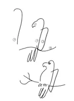 Vorschau - Stundenentwürfe - Papagei - Fingermalerei - Seite 3