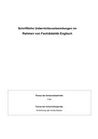 Vorschau - Stundenentwürfe - Unterrichtsentwurf - Pets Englisch - Deckblatt