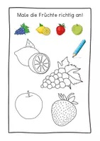 Vorschau - Arbeitsblätter - Vorschule Formen | Farben | Geometrische Formen Klasse 1 - Seite 1