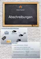 Vorschau - Arbeitsblätter - Abschreibungen auf Sachanlagen - Deckblatt
