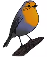 Vorschau - Mal- und Bastelvorlagen - Vogel (Bildkarte, Poster Malen & Zeichnen, Malvorlagen, Tiere Kunst) - Deckblatt