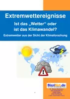Vorschau - Arbeitsblätter - Extremwetter und Klimawandel - Was sagt die Wissenschaft? - Deckblatt
