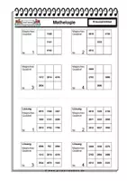 Vorschau - Arbeitsblätter - "MATHELOGIE" - KOSTENLOS --- Magische Quadrate für die Klasse 6-9 - Seite 1