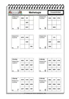 Vorschau - Arbeitsblätter - "MATHELOGIE" - KOSTENLOS --- Magische Quadrate für die Klasse 6-9 - Seite 2