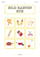 Vorschau - Spiele - Artikulation Karten Set SCH - Seite 1
