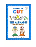 Vista previa - Manualidades / Dibujos para colorear - CROWNS TO CUT THE ALPHABET CAPITAL LETTERS - Portada
