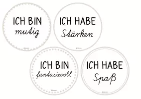 Vorschau - Poster - Affirmationen/ Selbstbewusstsein - Neutral/ Beige - Seite 3
