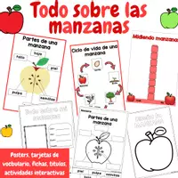 Vista previa - Unidades / Secuencias / Situaciones de Aprendizaje - Todo sobre las manzanas - Portada