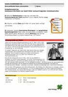 Vorschau - Klassenarbeiten - Klassenarbeit mit EHZ - Rede - Hitler Redeanalyse - Regierungserklärung - Analyse - Klausur - Nationalsozialismus - Seite 1