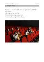 Vorschau - Arbeitsblätter - DaZ B1 DTZ/ DTÖ Sprechen Thema Kultur - Deckblatt