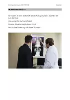 Vorschau - Arbeitsblätter - DaZ B1 DTZ/ DTÖ Sprechen Thema Gesundheit - Deckblatt