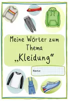 Aperçu - Feuilles d'exercices - Allemand : Cahier "Les vêtements" + Vocabulaire - Page 1