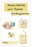 Aperçu - Feuilles d'exercices - Allemand : Cahier "La chambre des enfants" + Vocabulaire - Page 1