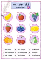 Aperçu - Feuilles d'exercices - Allemand : Cahier "Les fruits" + Vocabulaire - Page 2
