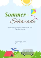 Vorschau - Spiele - Sommer-Spiel: Scharade & Pantomime spielen - Deckblatt