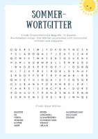 Vorschau - Spiele - Sommer-Spiel: Wortsuche / Buchstabengitter / Wortgitter - Seite 2