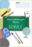 Aperçu - Feuilles d'exercices - Allemand : Cahier "L'école" + Vocabulaire - Page 1