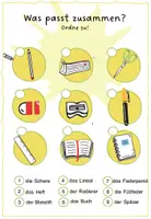 Aperçu - Feuilles d'exercices - Allemand : Cahier "L'école" + Vocabulaire - Page 3