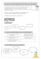 Vorschau - Arbeitsblätter - Sommerferienpost- Ein Brief an mein Zukunfts-Ich für das neue Schuljahr - Seite 1