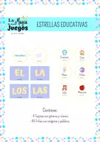 Vista previa - Manualidades / Dibujos para colorear - Las estrellas educativas - Portada